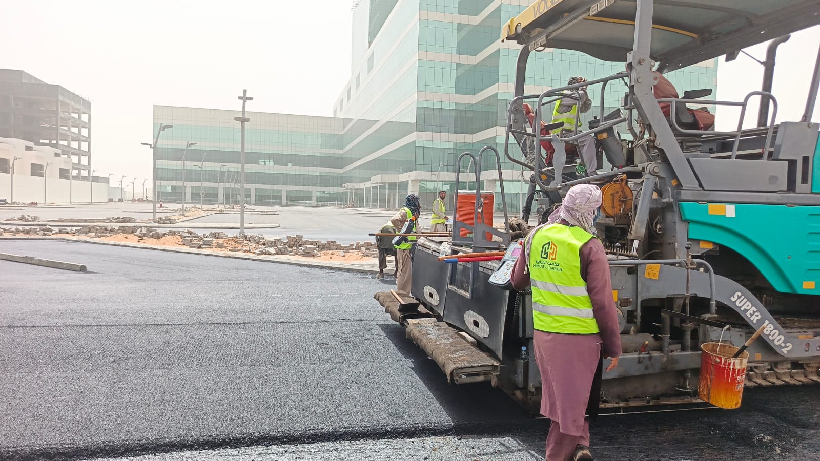 أعمال موقع ومساحات خارجية - حكمت الديزاين